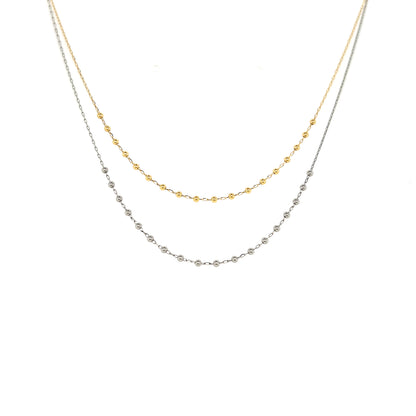 Gold Beads Necklace