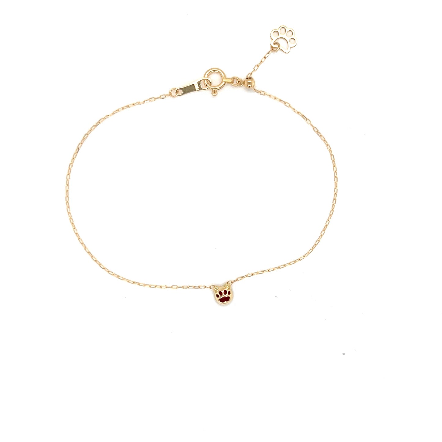 Ruby Cat Bracelet 0.1ct