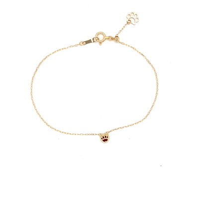 Ruby Cat Bracelet 0.1ct