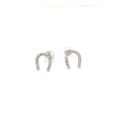 Horseshoe Earrings 0.2ct