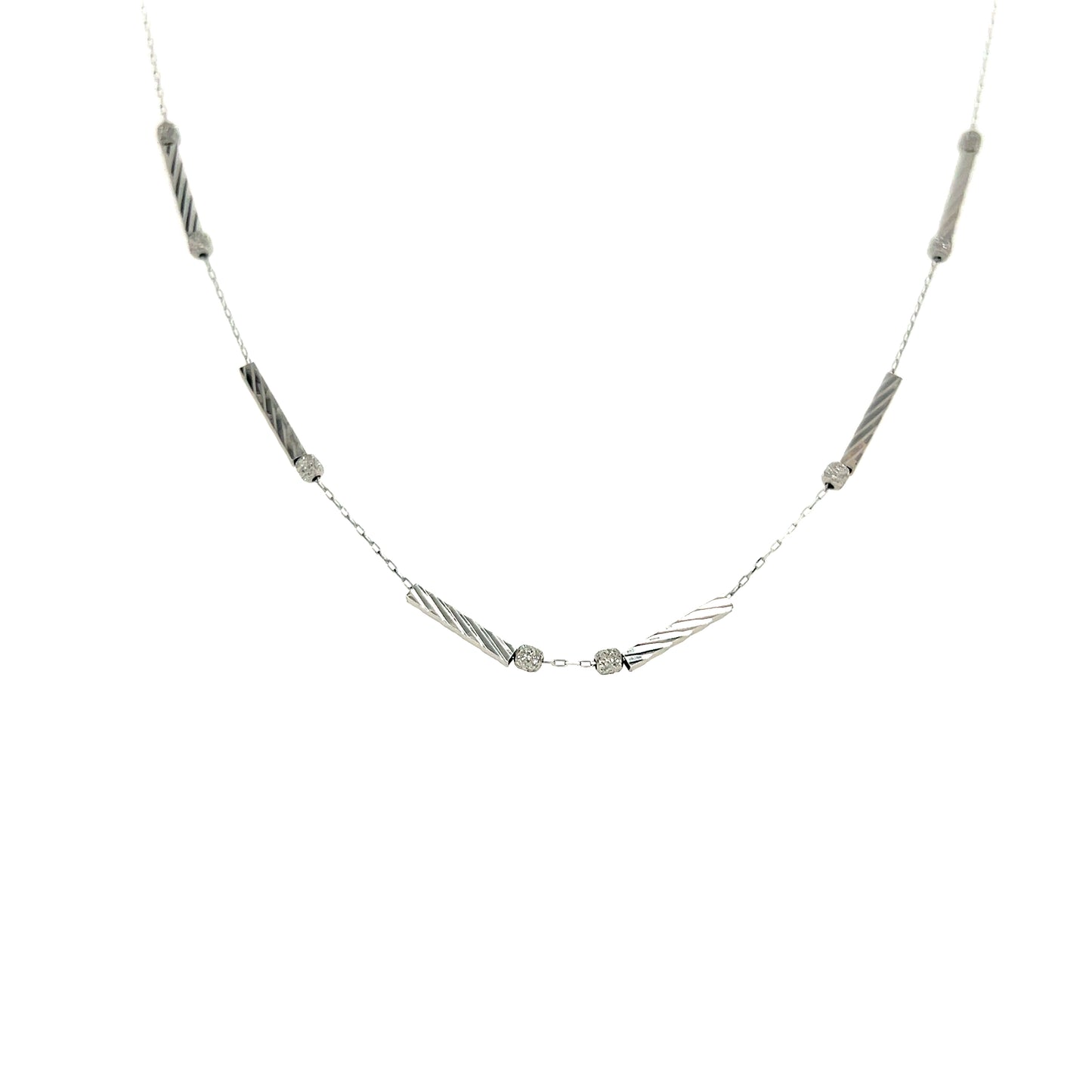 Gold Line Movable Necklace