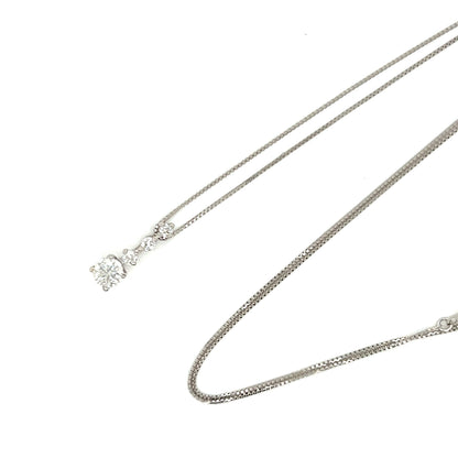 CGL 4 Dia Dangle Necklace 0.315/0.08ct/G/SI2/GD