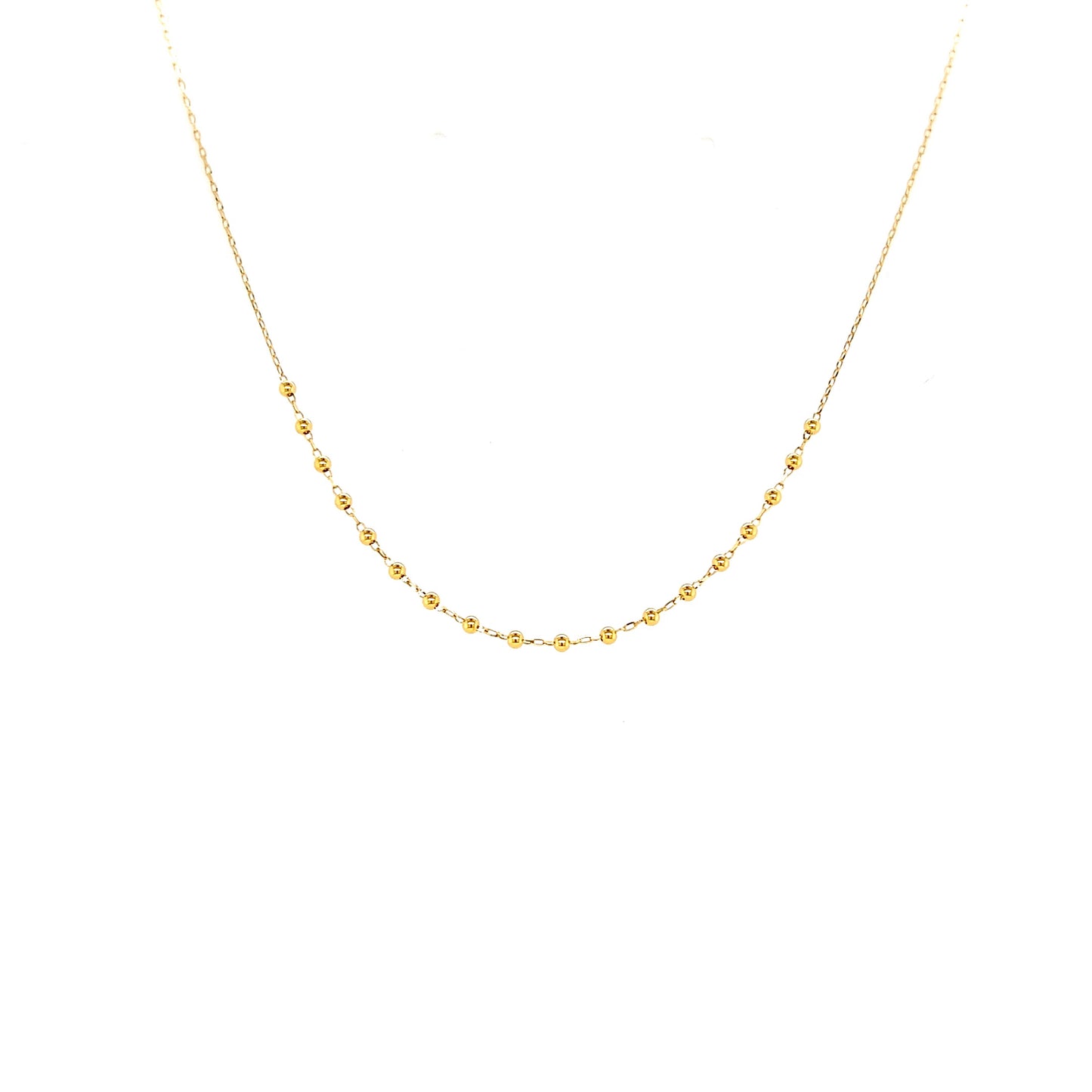 Gold Beads Necklace