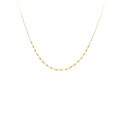 Gold Beads Necklace