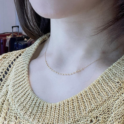 Gold Beads Necklace