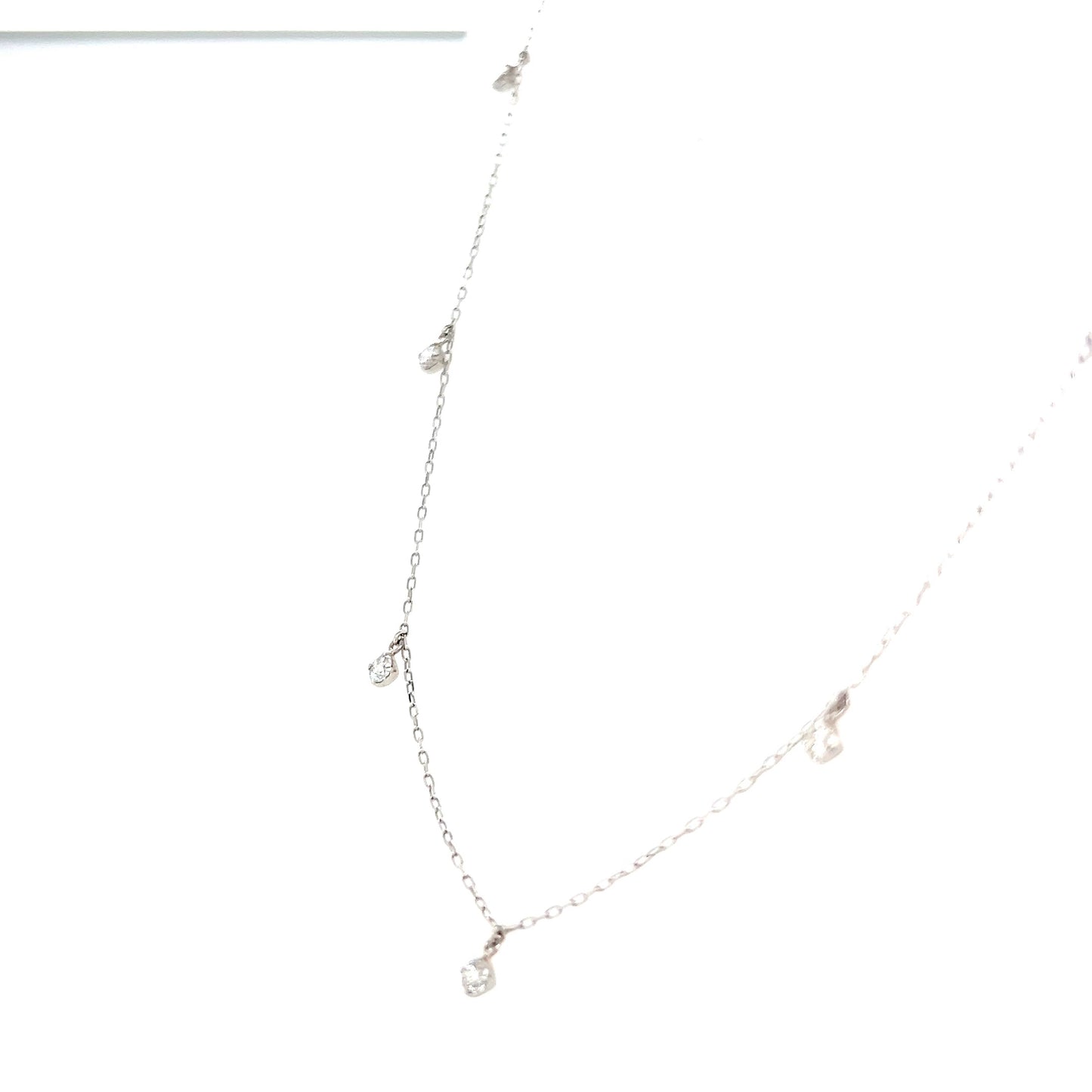 Station Necklace N 0.5ct