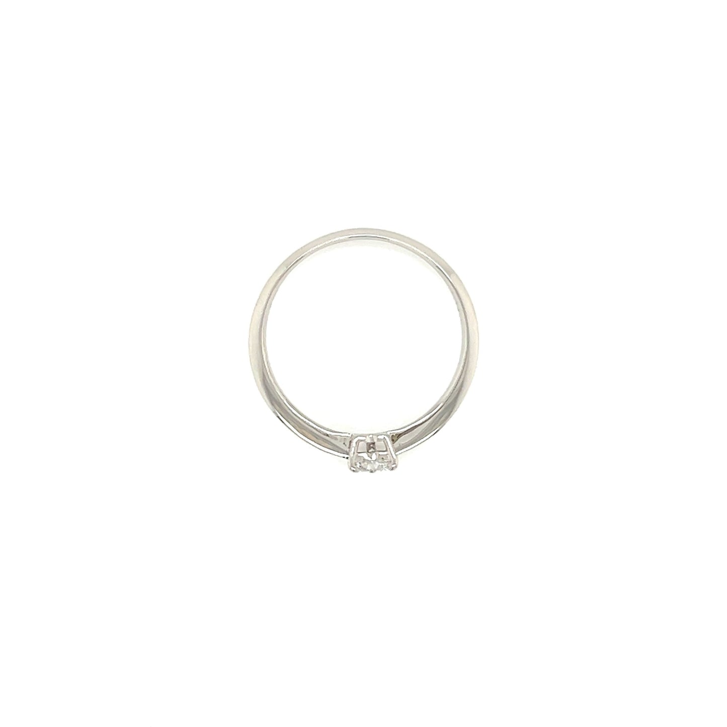 Single Heart Dia Ring 0.1ct