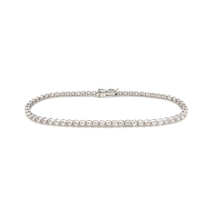 K18 Tennis Bracelet N 2ct