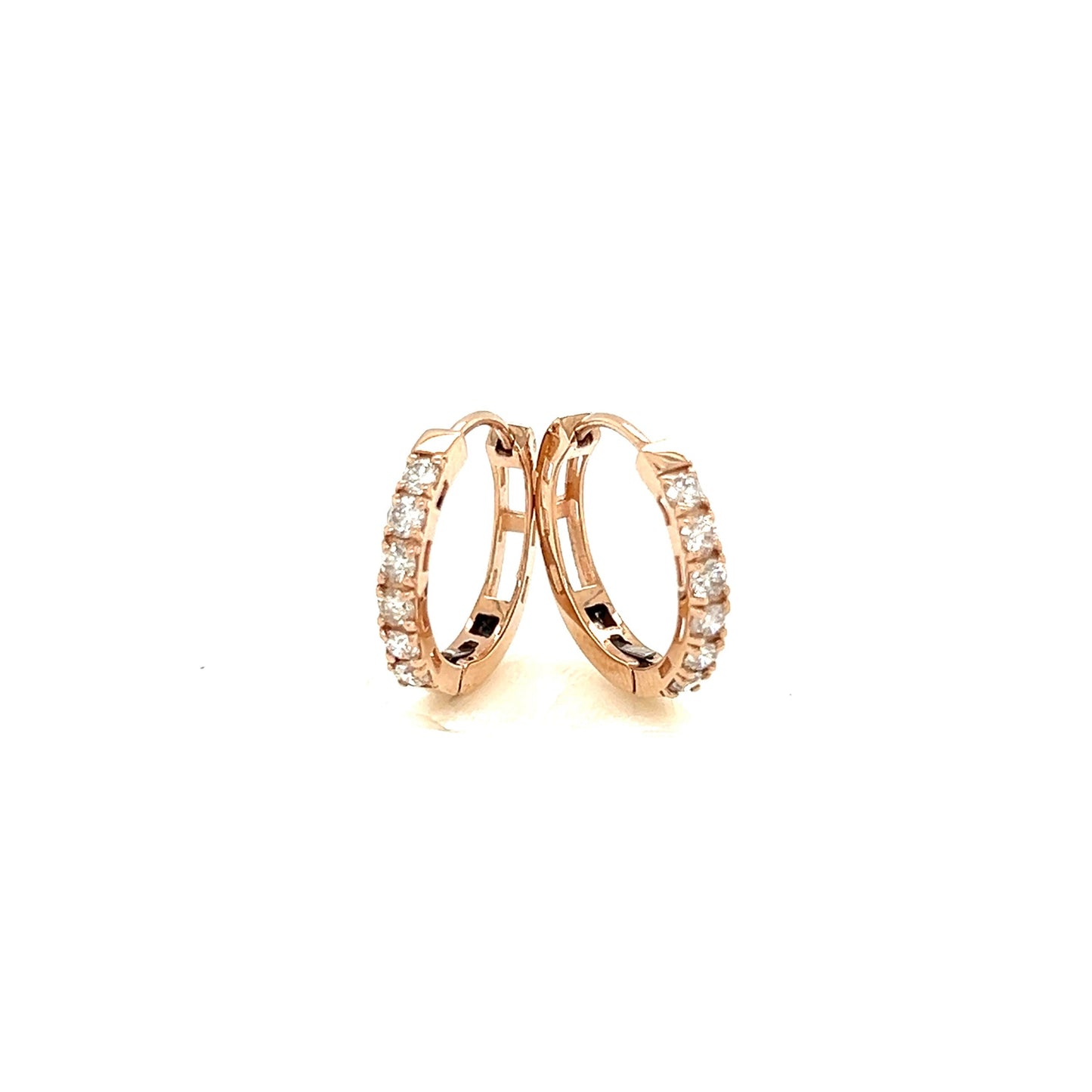 6 Dia Hoop Earrings 0.3ct