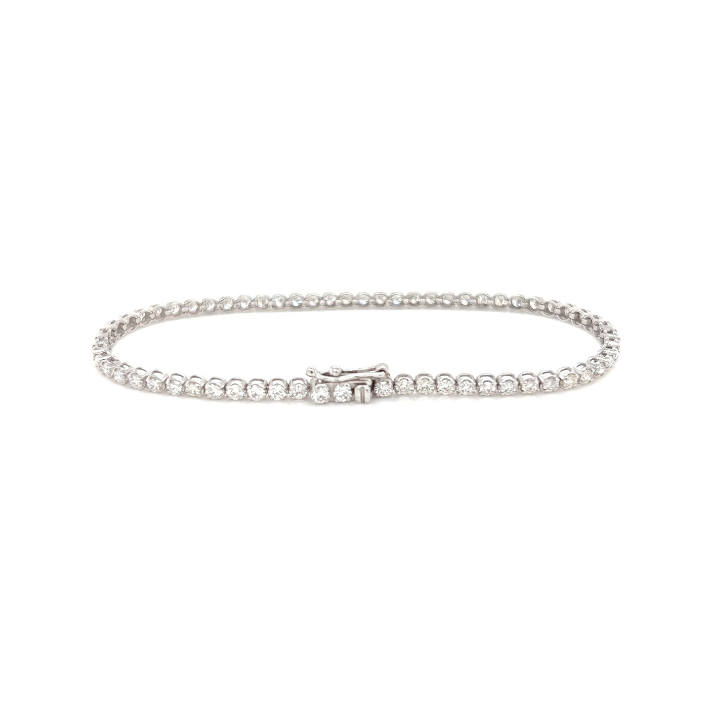 K18 Tennis Bracelet N 2ct