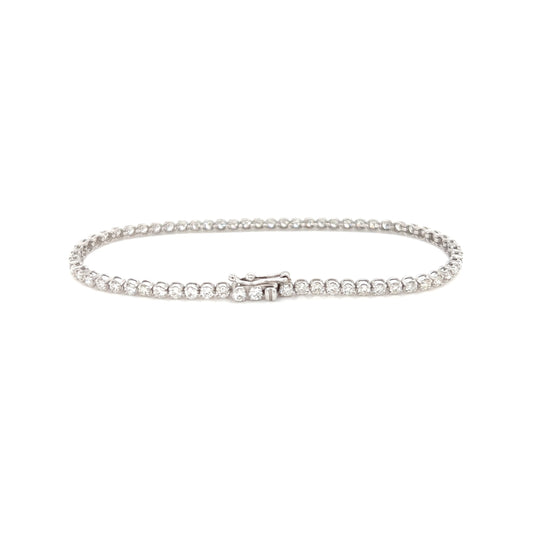 K18 Tennis Bracelet N 2ct