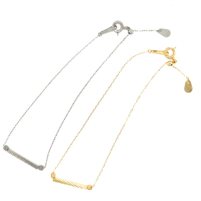 Gold Line Single Movable Bracelet