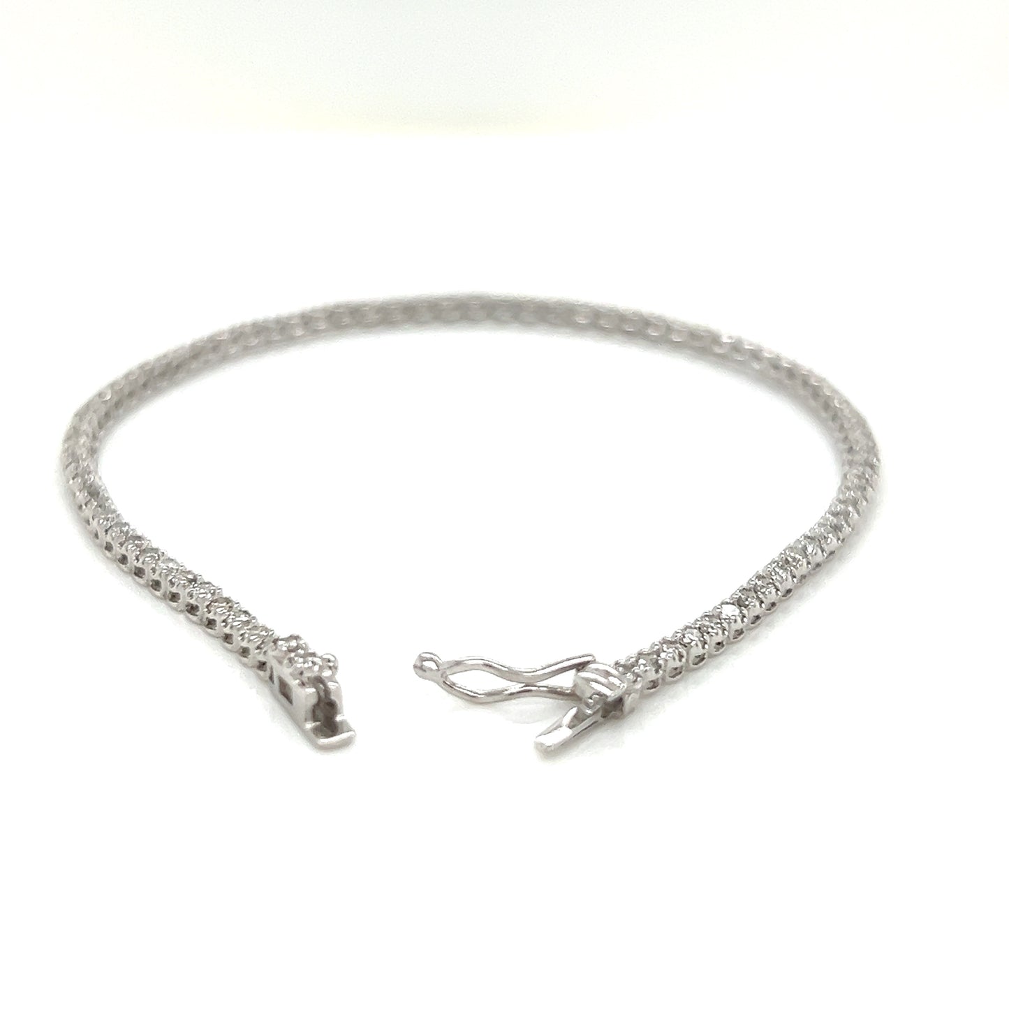 K18 Tennis Bracelet N 1ct