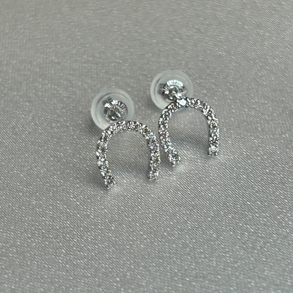 Horseshoe Earrings 0.2ct