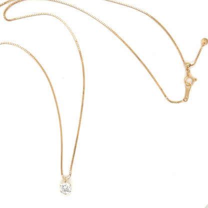 CGL Single Dia Necklace 0.516ct/E/SI2/GD