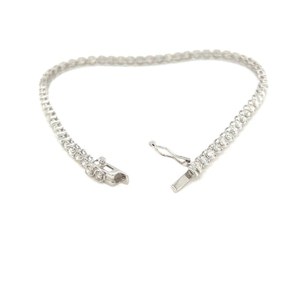 K18 Tennis Bracelet N 3ct