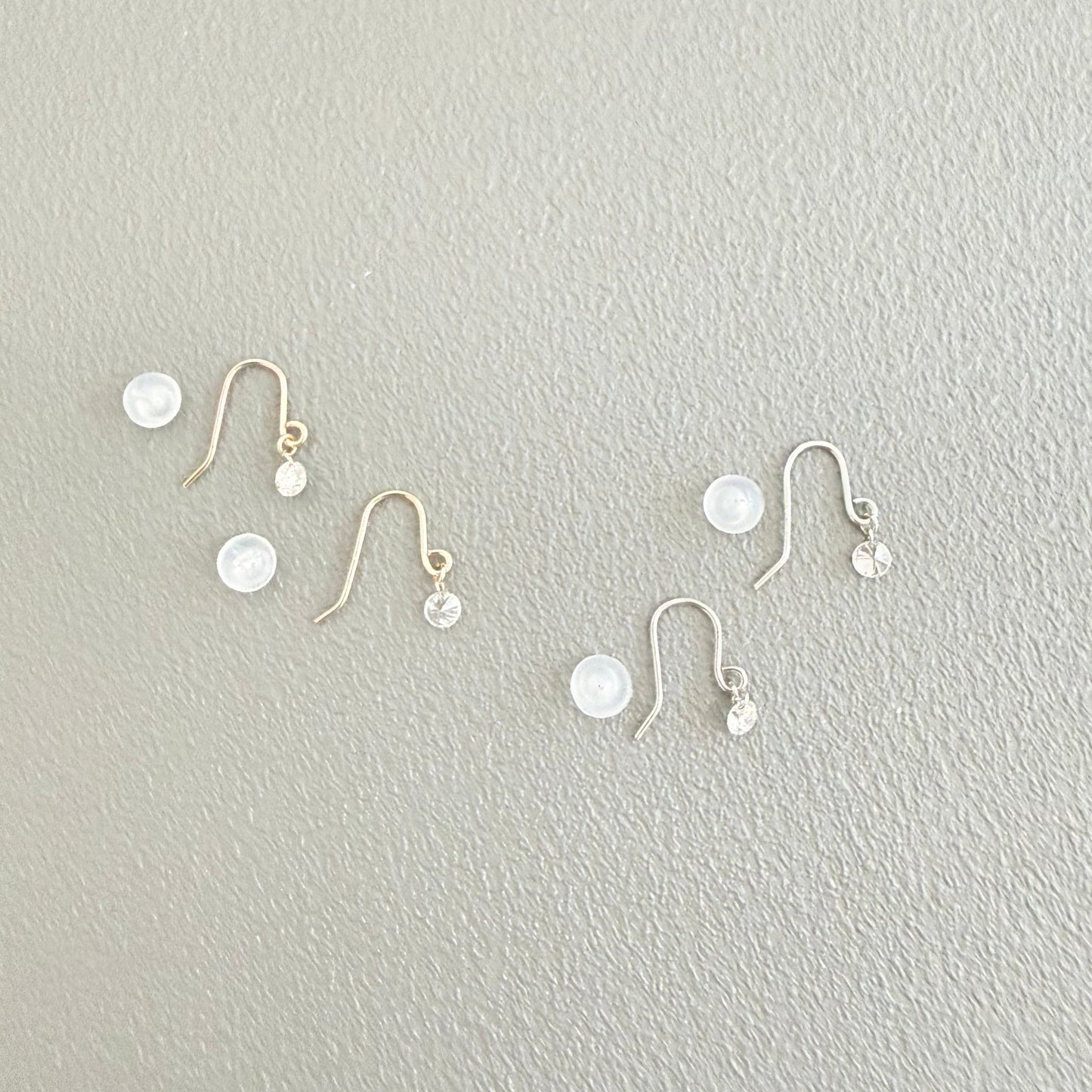 In stock only – No reorders: Drilled Natural Diamond Drop Earrings 0.2ct - JMW Jewelry Wholesale