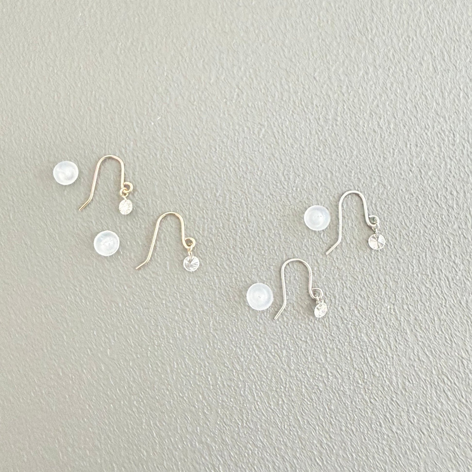 In stock only – No reorders: Drilled Natural Diamond Drop Earrings 0.2ct - JMW Jewelry Wholesale