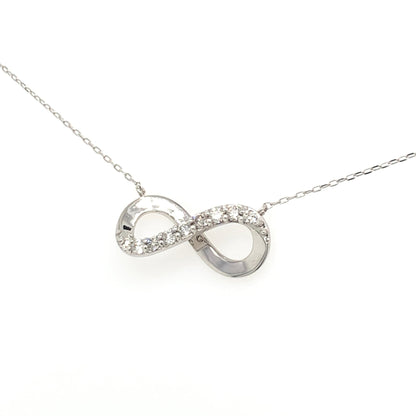 Infinity Necklace 0.2ct - JMW Jewelry Wholesale