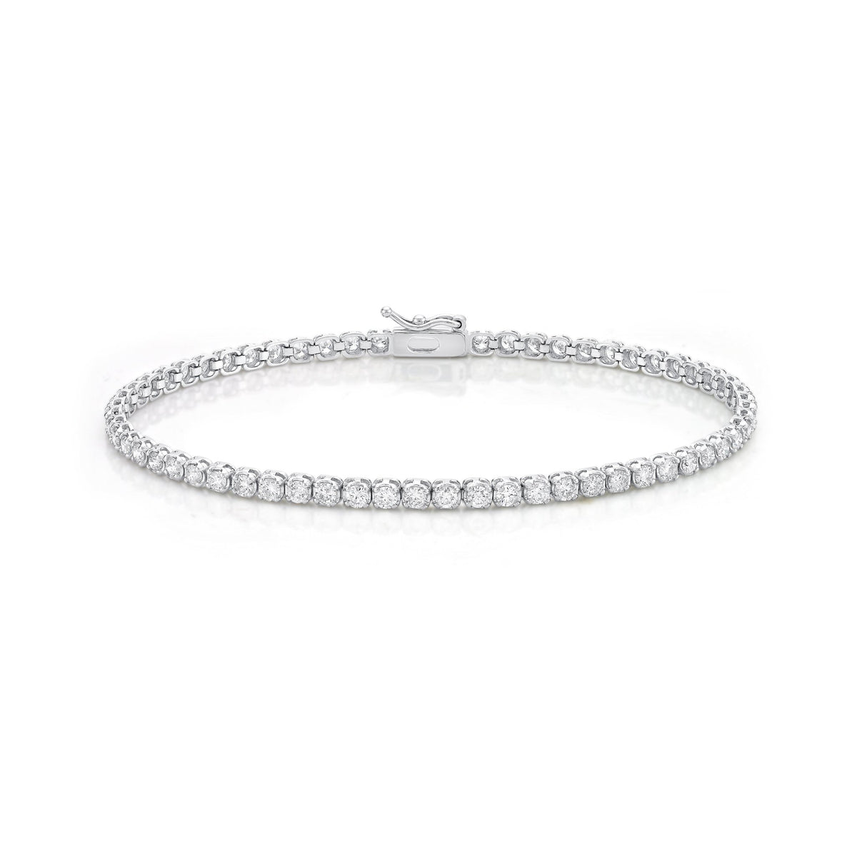 K18 Tennis Bracelet 2ct – JMW Jewelry Wholesale