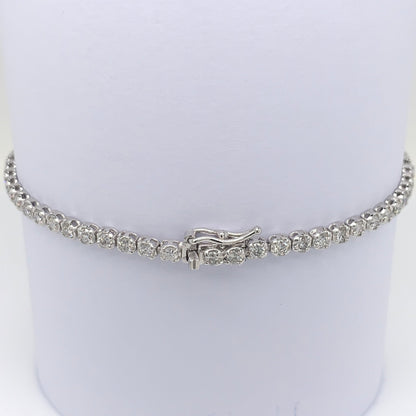 K18 Tennis Bracelet 2ct - JMW Jewelry Wholesale