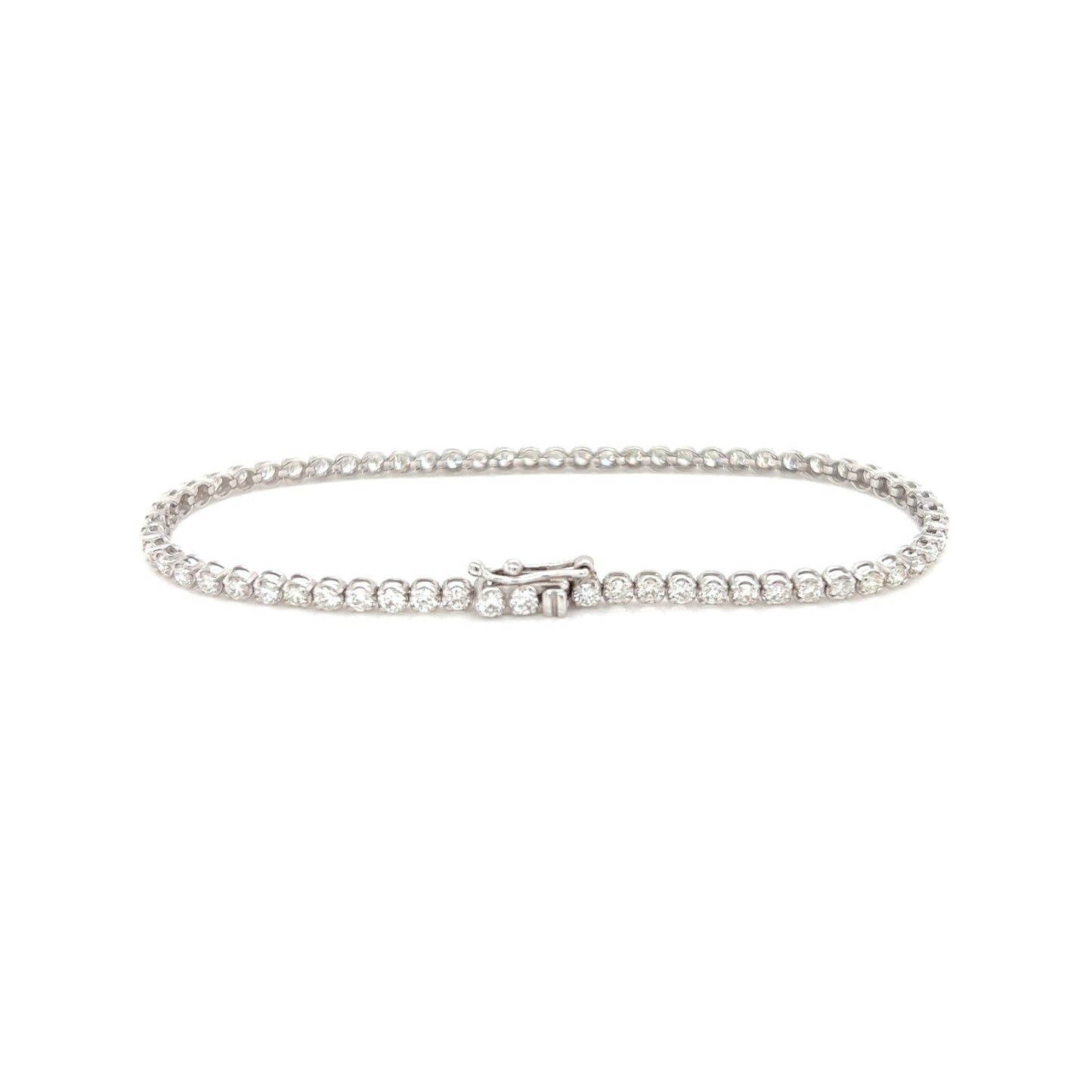 K18 Tennis Bracelet N 2ct - JMW Jewelry Wholesale