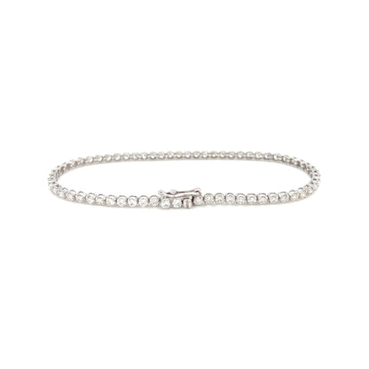 K18 Tennis Bracelet N 2ct - JMW Jewelry Wholesale