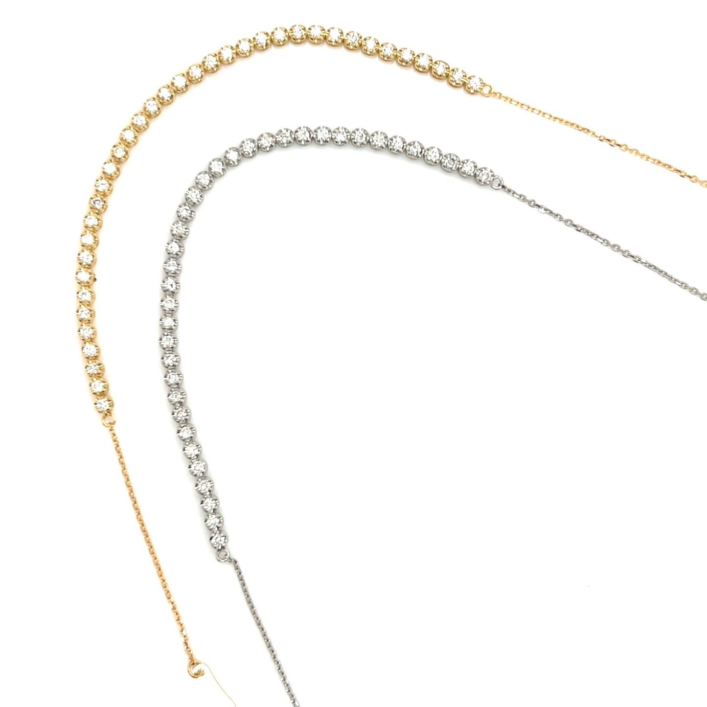 Long Dia N Bracelet 0.5ct - JMW Jewelry Wholesale