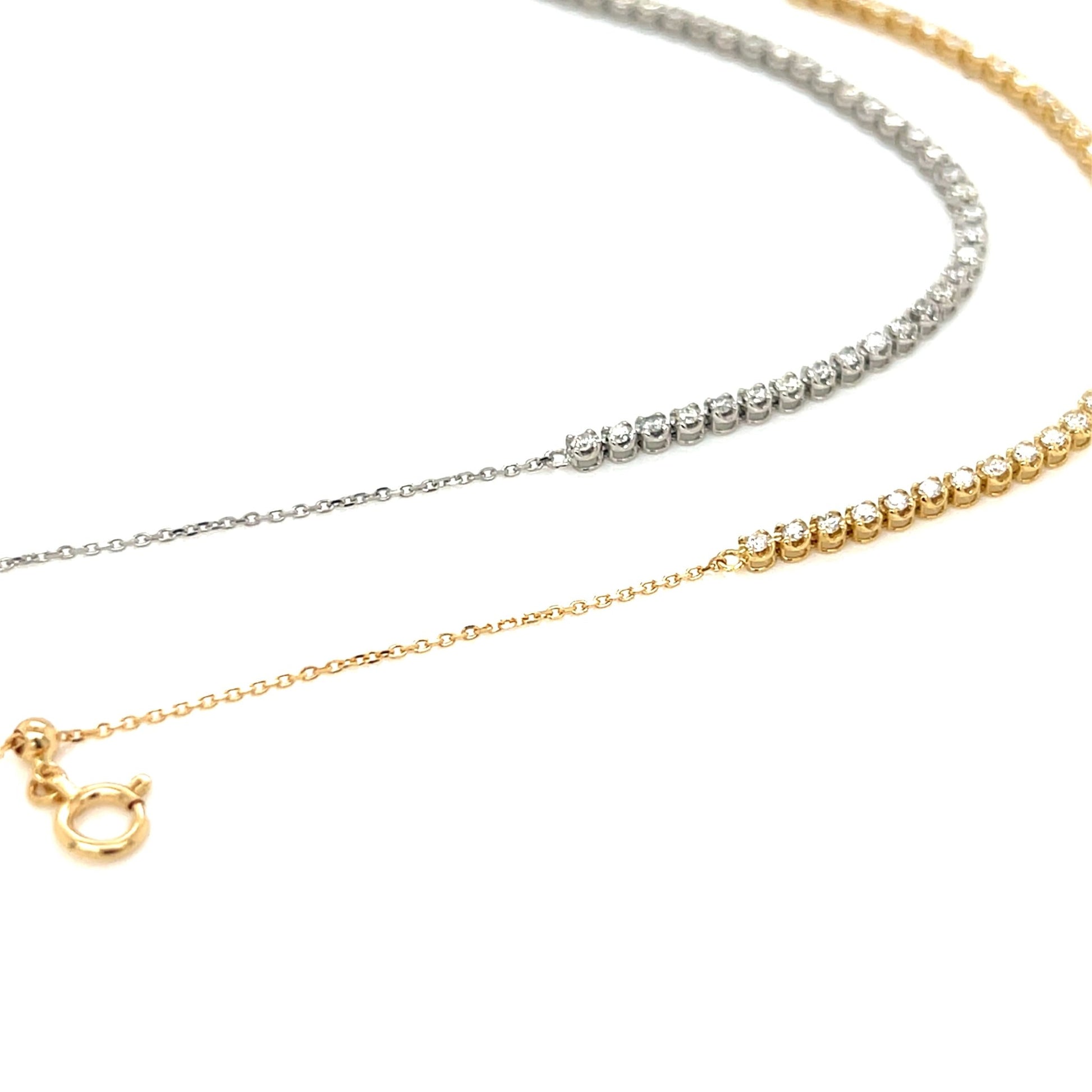 Long Dia N Bracelet 0.5ct - JMW Jewelry Wholesale