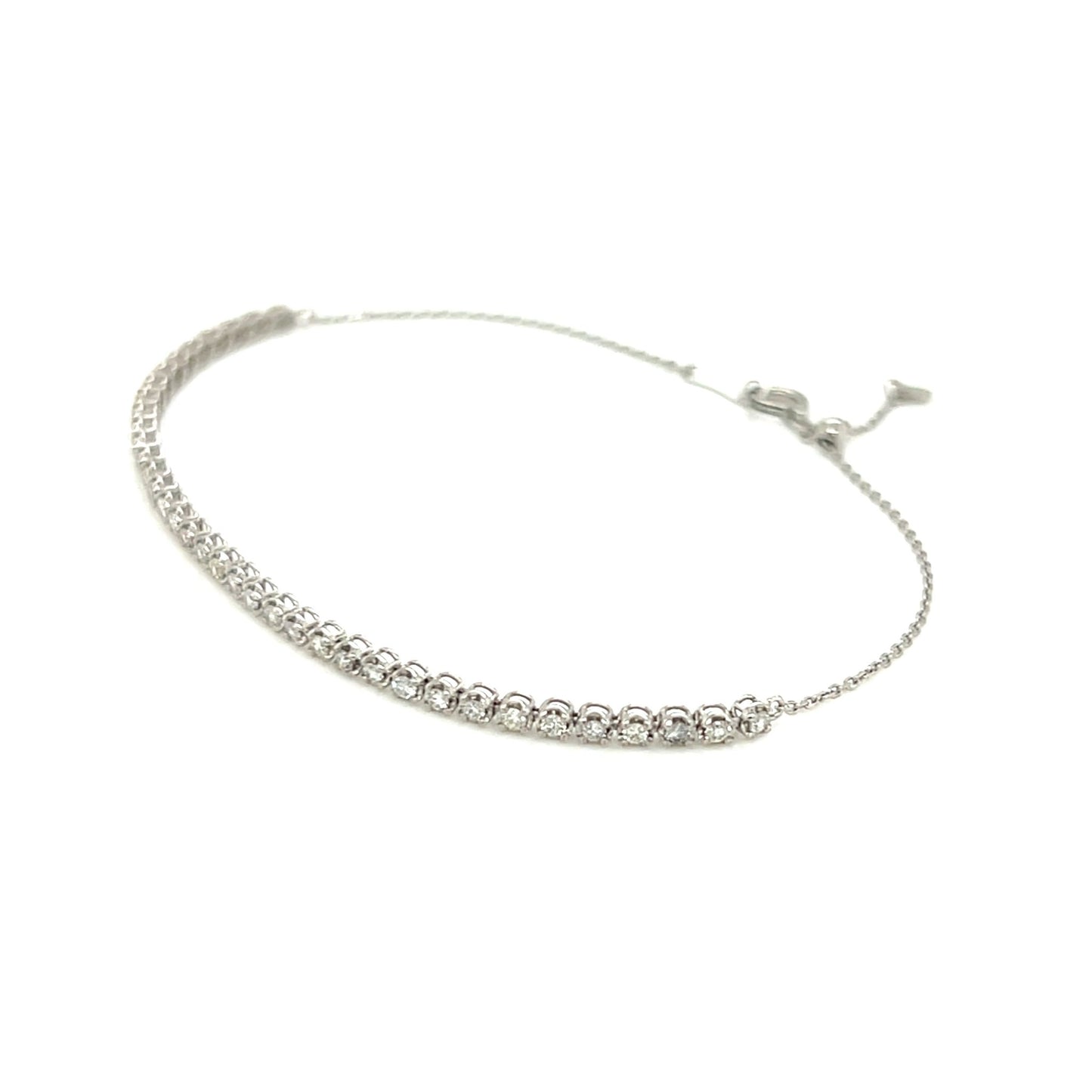 Long Dia N Bracelet 0.5ct - JMW Jewelry Wholesale