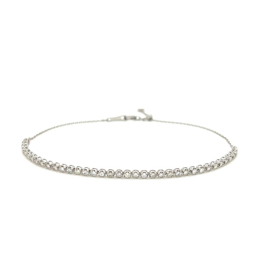 Long Dia N Bracelet 0.5ct - JMW Jewelry Wholesale
