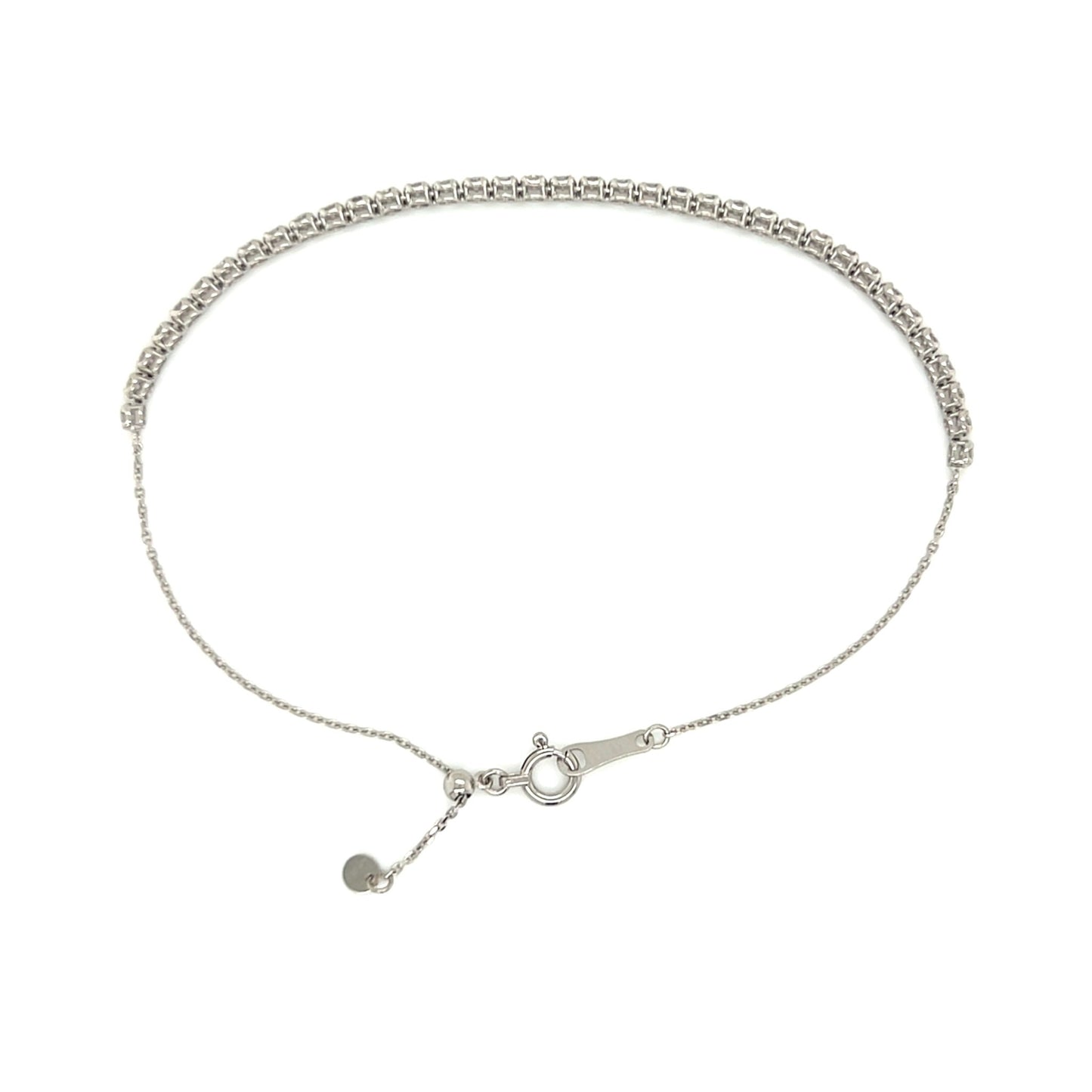 Long Dia N Bracelet 0.5ct - JMW Jewelry Wholesale