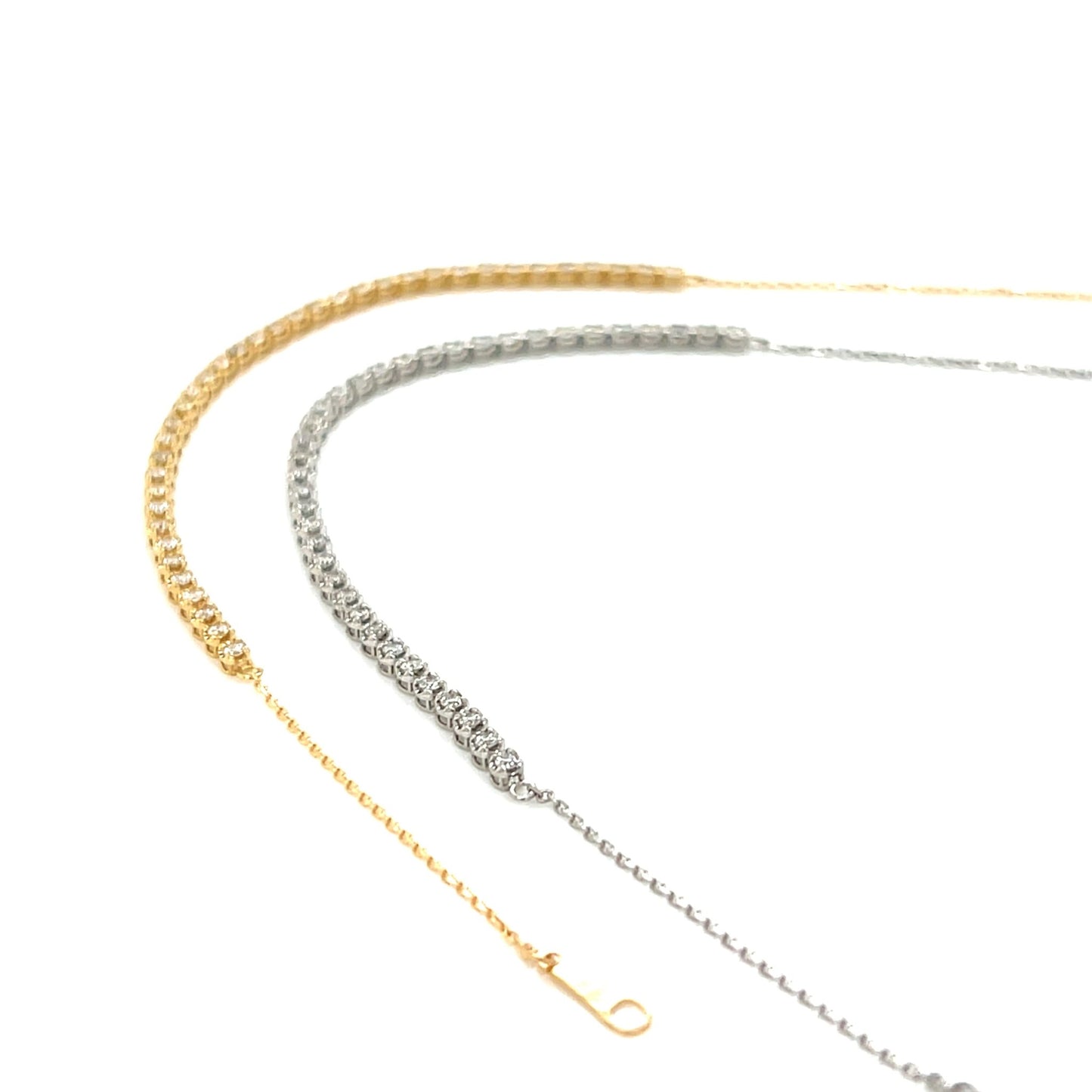 Long Dia N Bracelet 0.5ct - JMW Jewelry Wholesale