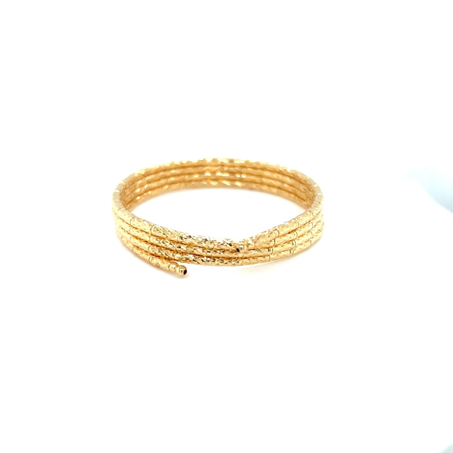 Lustrous Gold Adjustable Magnet Necklace/Bangle - JMW Jewelry Wholesale