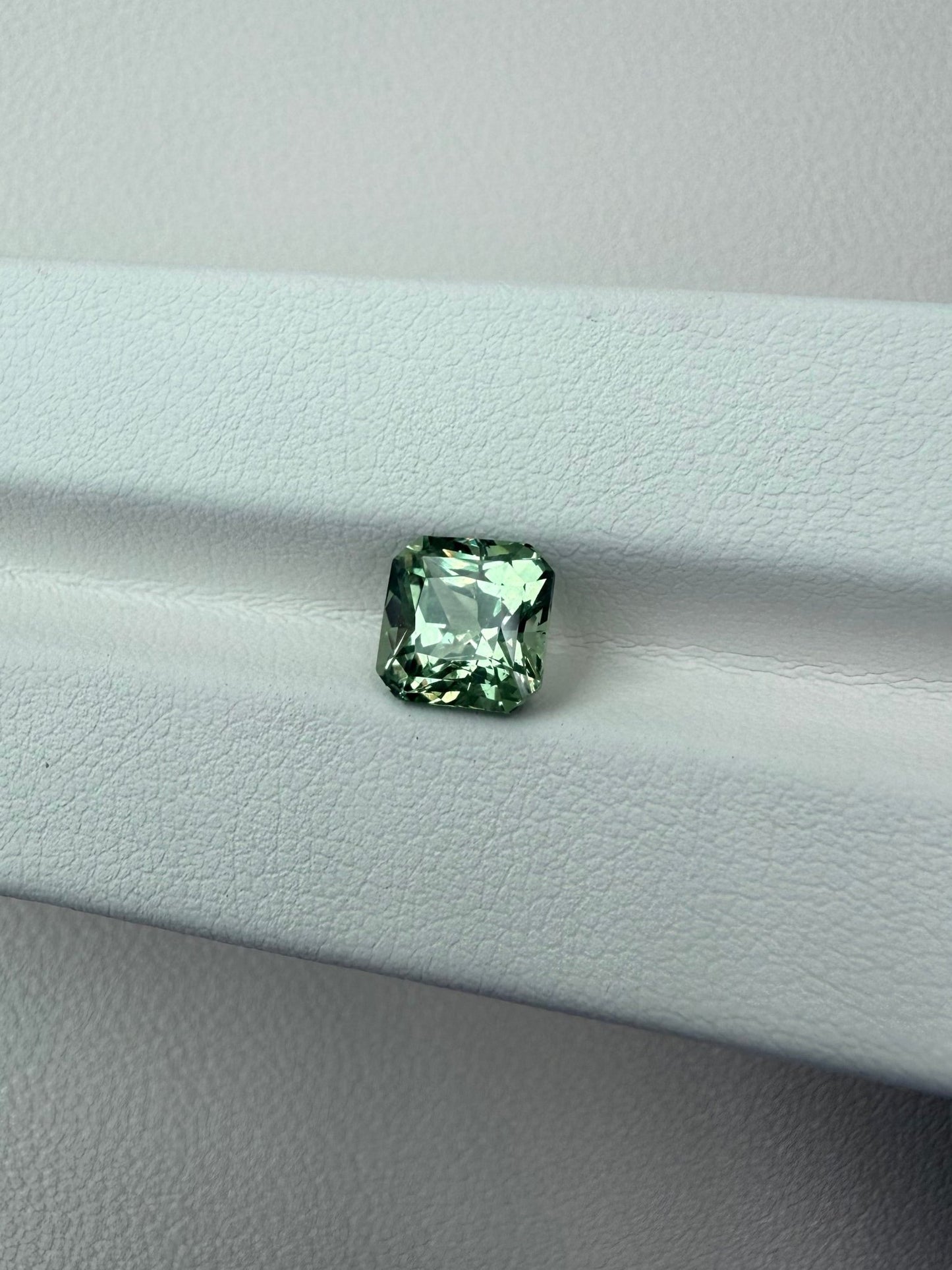 Neon Green Tsavorite Carat: 2.05ct Asscher cut - JMW Jewelry Wholesale
