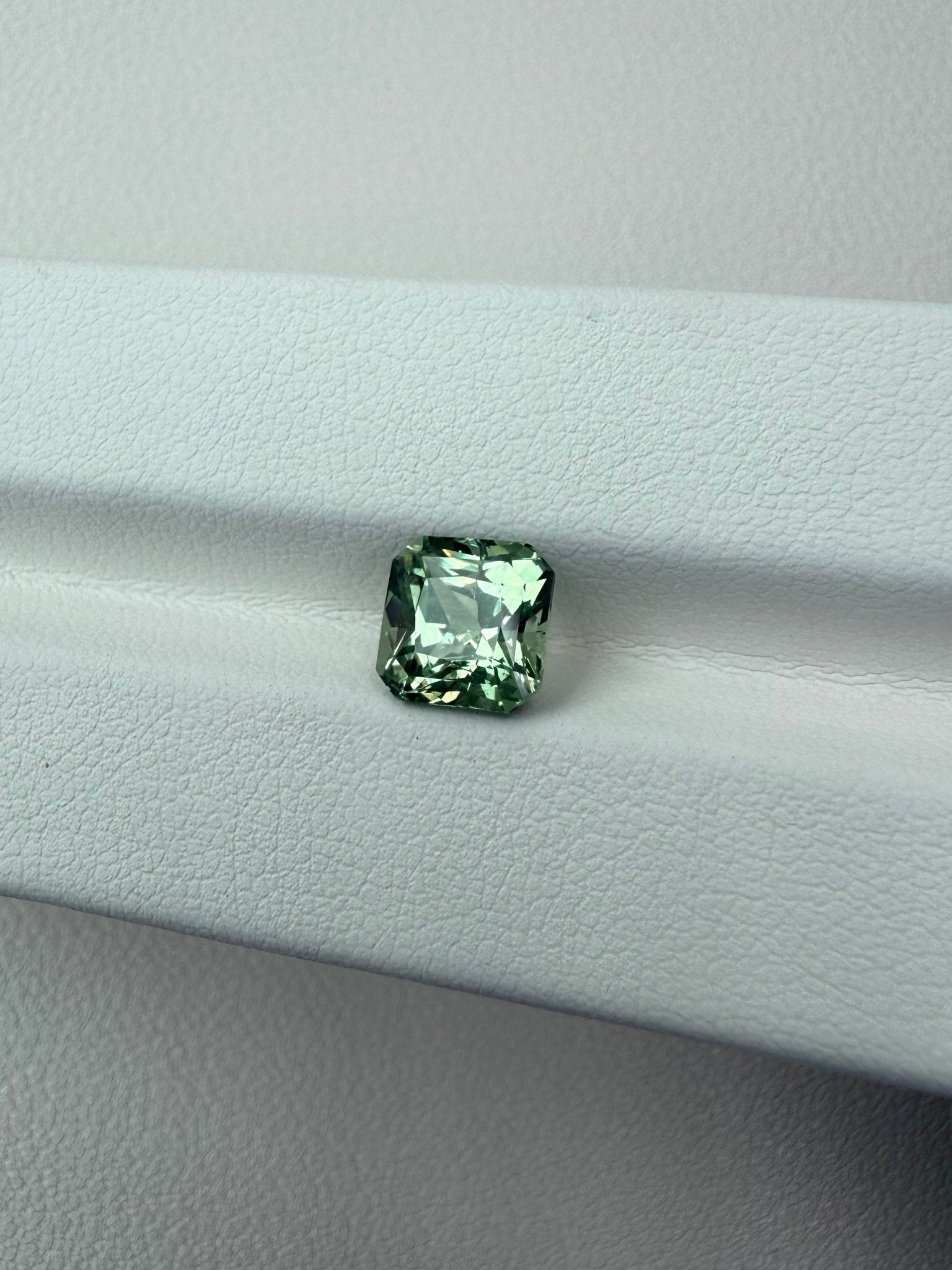 Neon Green Tsavorite Carat: 2.05ct Asscher cut - JMW Jewelry Wholesale