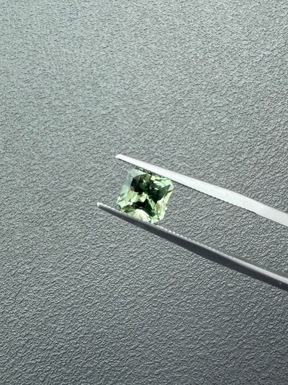 Neon Green Tsavorite Carat: 2.05ct Asscher cut - JMW Jewelry Wholesale