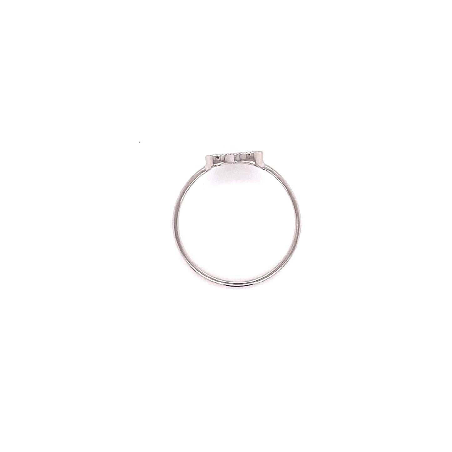 Open Heart Ring 0.01ct - JMW Jewelry Wholesale