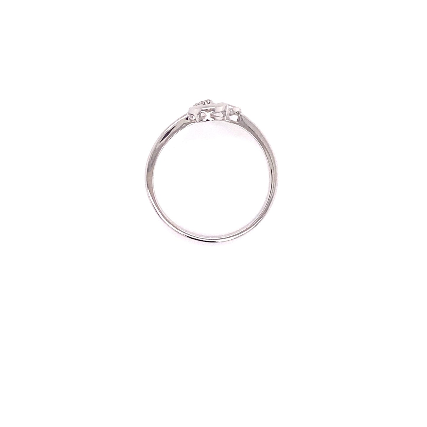 Open Heart Ring 0.01ct - JMW Jewelry Wholesale