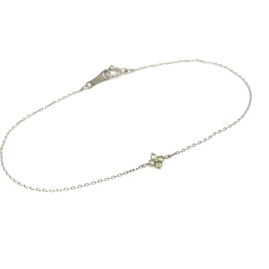 Peridot Clover Bracelet - JMW Jewelry Wholesale