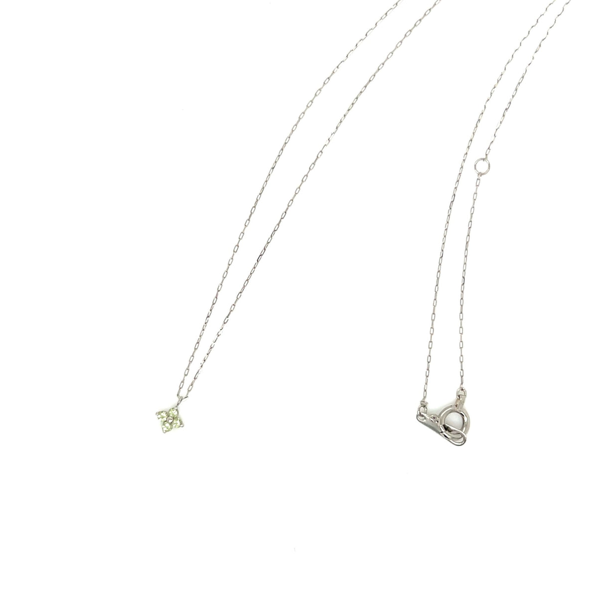 Peridot Clover Necklace - JMW Jewelry Wholesale