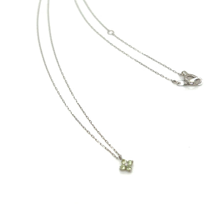 Peridot Clover Necklace - JMW Jewelry Wholesale