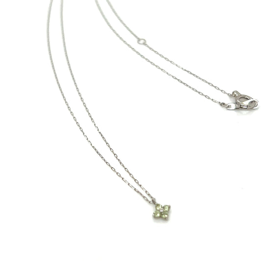 Peridot Clover Necklace - JMW Jewelry Wholesale