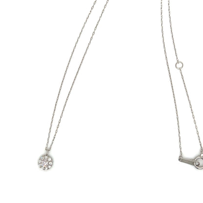 Pink Dia Flower Necklace 0.08/0.07ct - JMW Jewelry Wholesale
