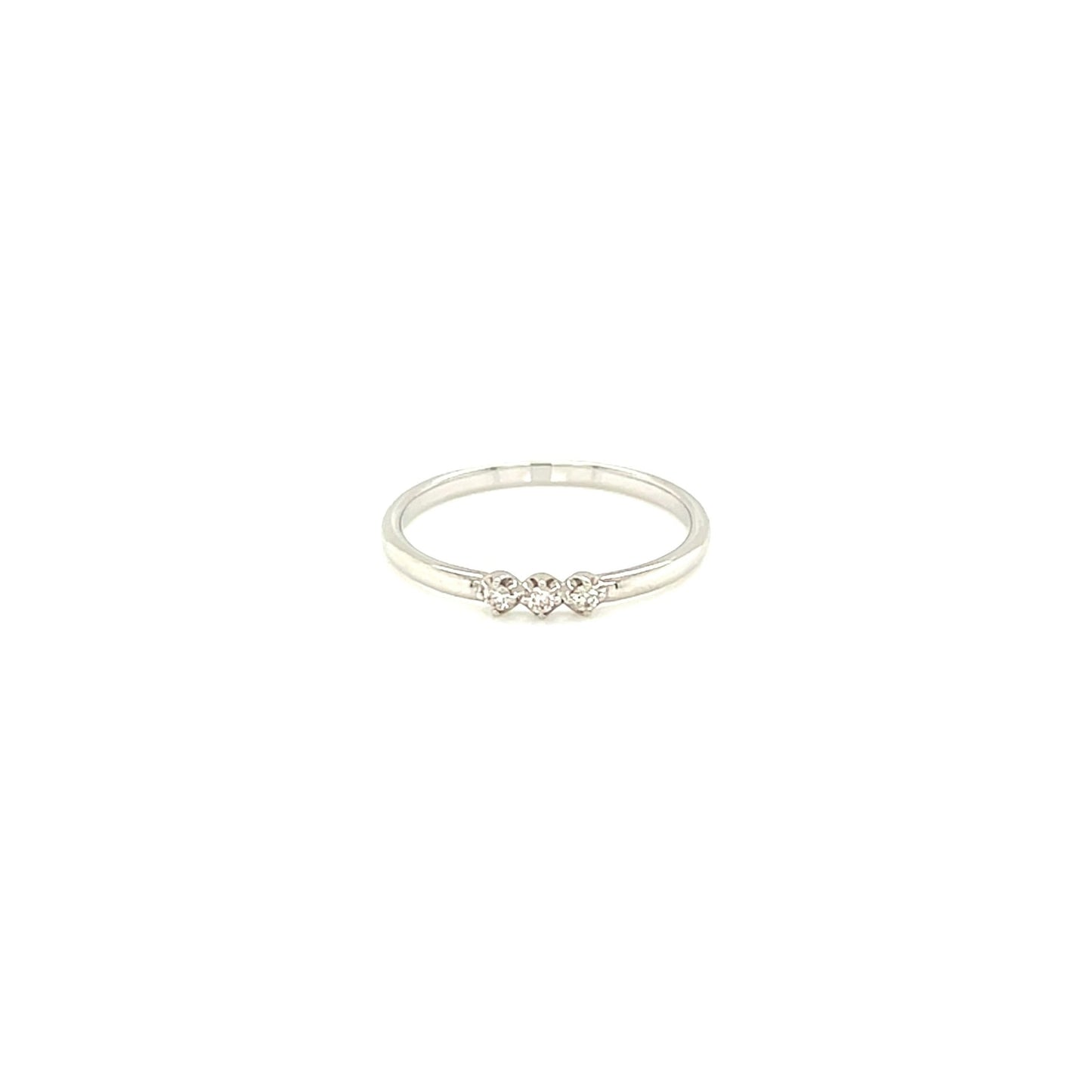 Pinky 3 Dia Ring 0.03ct - JMW Jewelry Wholesale
