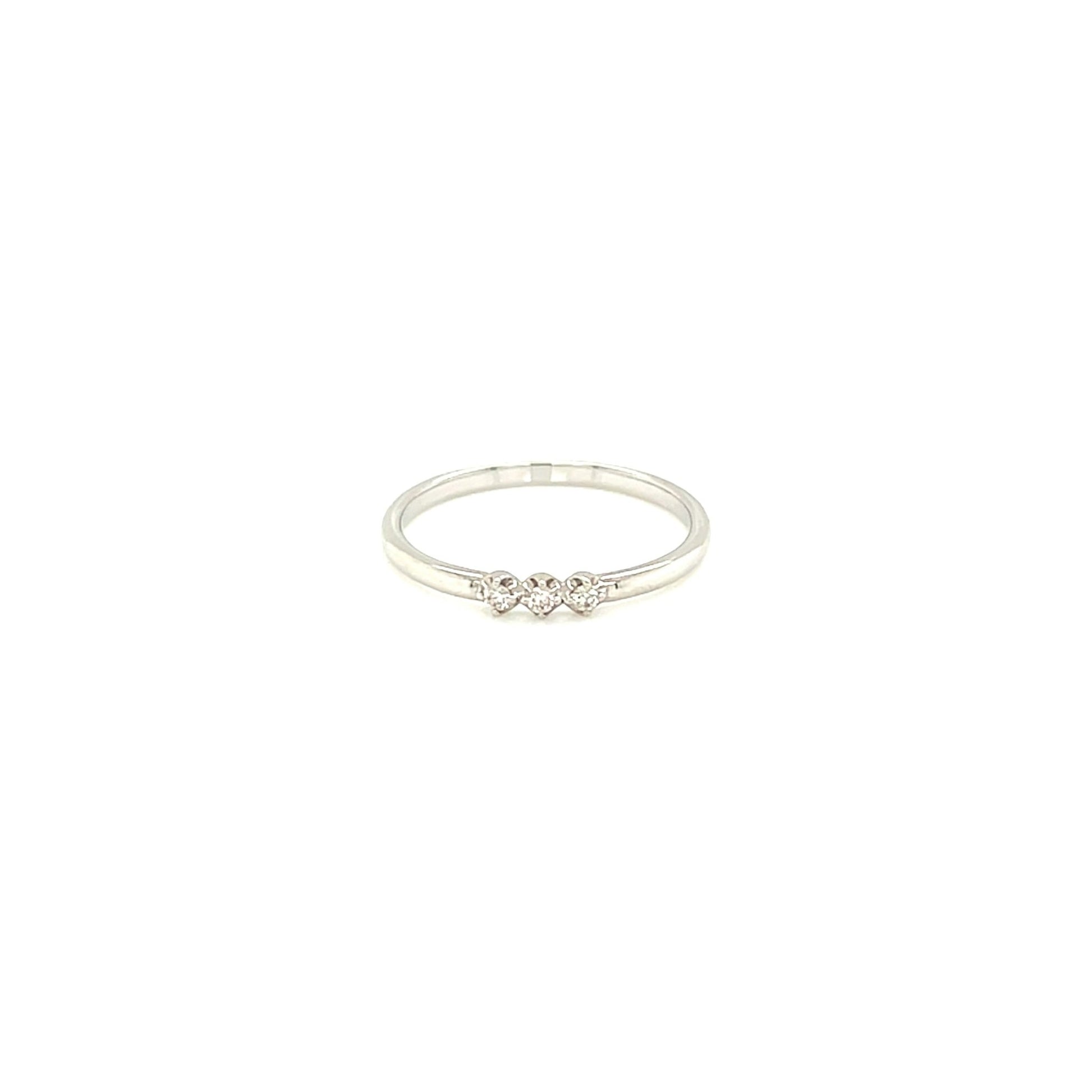 Pinky 3 Dia Ring 0.03ct - JMW Jewelry Wholesale