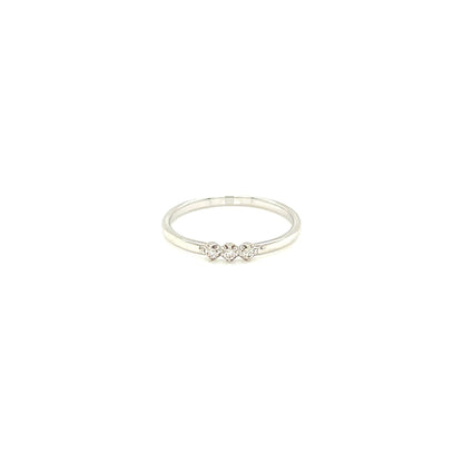 Pinky 3 Dia Ring 0.03ct - JMW Jewelry Wholesale