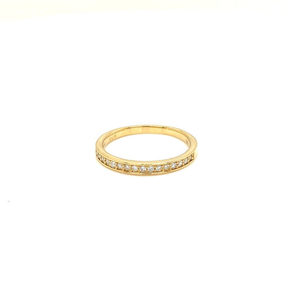 Pinky Channel Ring 0.1ct - JMW Jewelry Wholesale