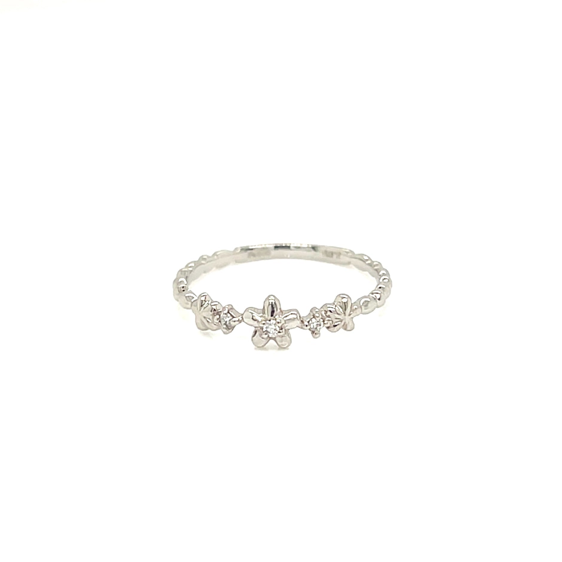 Pinky Daisy Ring 0.02ct - JMW Jewelry Wholesale