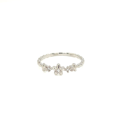 Pinky Daisy Ring 0.02ct - JMW Jewelry Wholesale